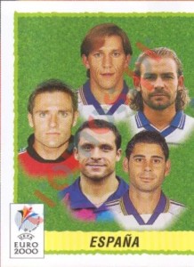 188 Team Spain
1 – UEFA Euro Belgium-Netherlands 2000 Panini