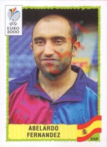 193 Abelardo Fernandez – UEFA Euro Belgium-Netherlands 2000 Panini