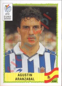 195 Agustin Aranzabal – UEFA Euro Belgium-Netherlands 2000 Panini