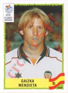 199 Gaizka Mendieta – UEFA Euro Belgium-Netherlands 2000 Panini