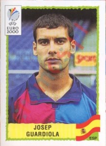 200 Josep Guardiola – UEFA Euro Belgium-Netherlands 2000 Panini