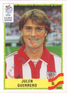 202 Julen Guerrero – UEFA Euro Belgium-Netherlands 2000 Panini