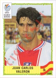 203 Juan Carlos Valeron – UEFA Euro Belgium-Netherlands 2000 Panini