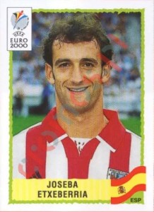 204 Joseba Etxeberria – UEFA Euro Belgium-Netherlands 2000 Panini