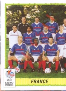 337 Team France
1 – UEFA Euro Belgium-Netherlands 2000 Panini