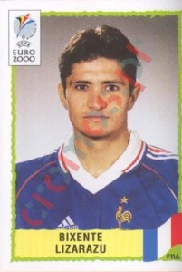 343 Bixente Lizarazu – UEFA Euro Belgium-Netherlands 2000 Panini