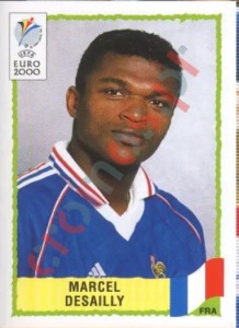 344 Marcel Desailly – UEFA Euro Belgium-Netherlands 2000 Panini