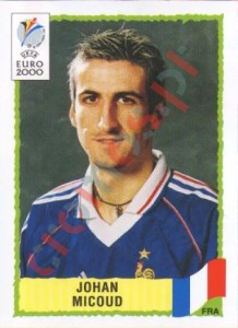 350 Johan Micoud – UEFA Euro Belgium-Netherlands 2000 Panini