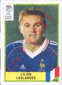 354 Lilian Laslandes – UEFA Euro Belgium-Netherlands 2000 Panini