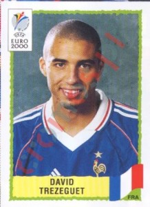 356 David Trezeguet – UEFA Euro Belgium-Netherlands 2000 Panini