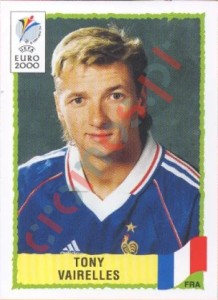 357 Tony Vairelles – UEFA Euro Belgium-Netherlands 2000 Panini
