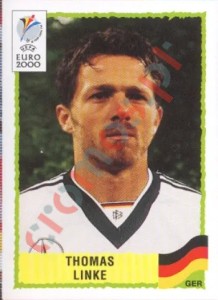 11 Thomas Linke – UEFA Euro Belgium-Netherlands 2000 Panini