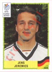 13 Jens Jeremies – UEFA Euro Belgium-Netherlands 2000 Panini