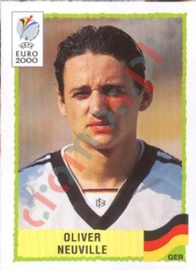 23 Oliver Neuville – UEFA Euro Belgium-Netherlands 2000 Panini