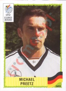 24 Michael Preetz – UEFA Euro Belgium-Netherlands 2000 Panini