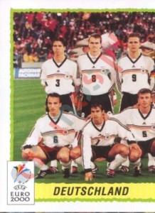 4 Team Germany
1 – UEFA Euro Belgium-Netherlands 2000 Panini