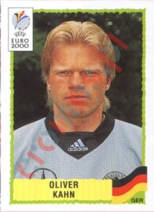 6 Oliver Kahn – UEFA Euro Belgium-Netherlands 2000 Panini