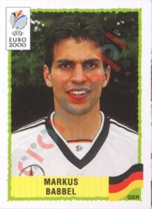 8 Markus Babbel – UEFA Euro Belgium-Netherlands 2000 Panini