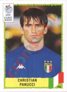 168 Christian Panucci – UEFA Euro Belgium-Netherlands 2000 Panini