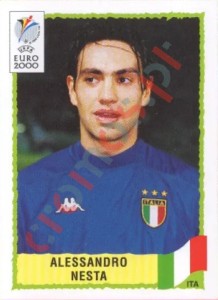 171 Alessandro Nesta – UEFA Euro Belgium-Netherlands 2000 Panini