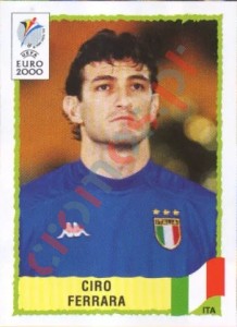 173 Ciro Ferrara – UEFA Euro Belgium-Netherlands 2000 Panini