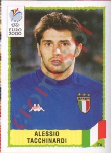 176 Alessio Tacchinardi – UEFA Euro Belgium-Netherlands 2000 Panini