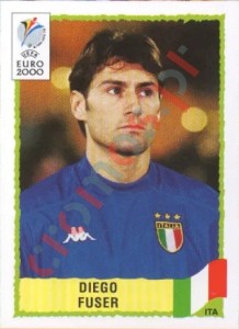 177 Diego Fuser – UEFA Euro Belgium-Netherlands 2000 Panini