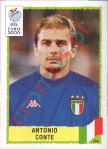 179 Antonio Conte – UEFA Euro Belgium-Netherlands 2000 Panini