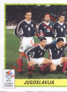 211 Team Yugoslavia
1 – UEFA Euro Belgium-Netherlands 2000 Panini