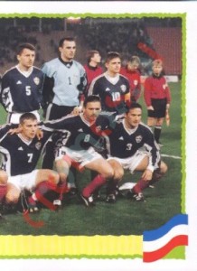 212 Team Yugoslavia
2 – UEFA Euro Belgium-Netherlands 2000 Panini