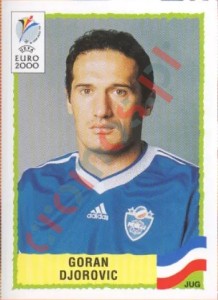215 Goran Djorovic – UEFA Euro Belgium-Netherlands 2000 Panini