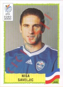 218 Nisa Saveljic – UEFA Euro Belgium-Netherlands 2000 Panini