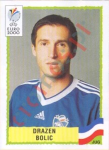 219 Deazen Bolic – UEFA Euro Belgium-Netherlands 2000 Panini
