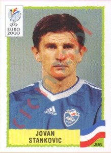 221 Jovan Stankovic – UEFA Euro Belgium-Netherlands 2000 Panini