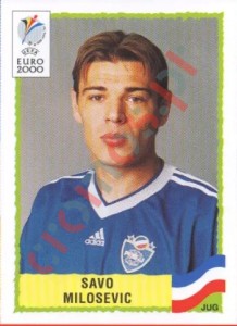 230 Savo Milosevic – UEFA Euro Belgium-Netherlands 2000 Panini