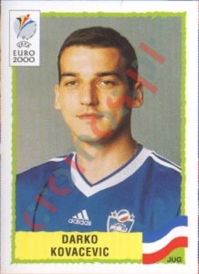 231 Darko Kovacevic – UEFA Euro Belgium-Netherlands 2000 Panini