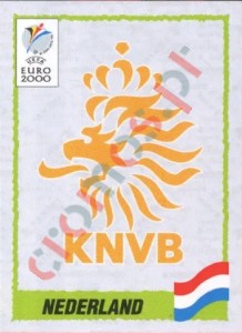 271 Emblem Netherlands – UEFA Euro Belgium-Netherlands 2000 Panini