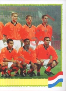 273 Team Netherlands
2 – UEFA Euro Belgium-Netherlands 2000 Panini
