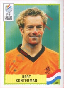 278 Bert Konterman – UEFA Euro Belgium-Netherlands 2000 Panini