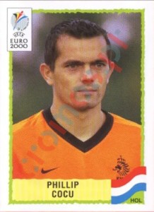 281 Phillip Cocu – UEFA Euro Belgium-Netherlands 2000 Panini