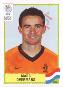 285 Marc Overmars – UEFA Euro Belgium-Netherlands 2000 Panini