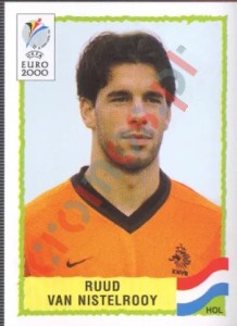 289 Ruud Van Nistelrooy – UEFA Euro Belgium-Netherlands 2000 Panini