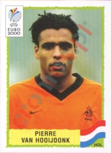 292 Pierre Van Hooijdonk – UEFA Euro Belgium-Netherlands 2000 Panini