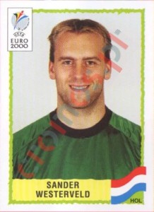 293 Sander Westerveld – UEFA Euro Belgium-Netherlands 2000 Panini