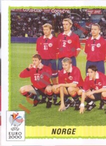 234 Team Norway
1 – UEFA Euro Belgium-Netherlands 2000 Panini