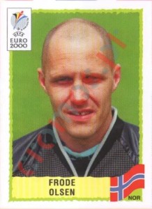 236 Frode Olsen – UEFA Euro Belgium-Netherlands 2000 Panini