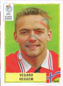 239 Vegard Heggem – UEFA Euro Belgium-Netherlands 2000 Panini