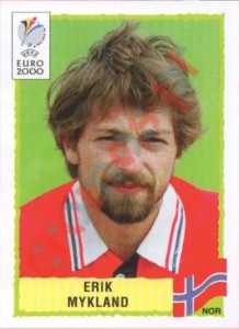 242 Erik Mykland – UEFA Euro Belgium-Netherlands 2000 Panini