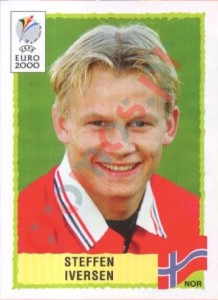 247 Steffen Iversen – UEFA Euro Belgium-Netherlands 2000 Panini