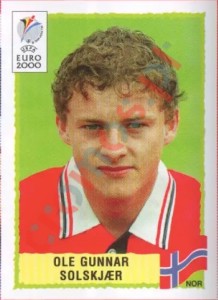 248 Ole Gunnar Solskjaer – UEFA Euro Belgium-Netherlands 2000 Panini